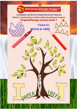Adult Hand Writing Book